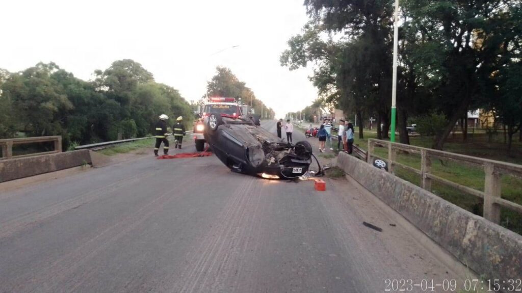 URGENTE: TREMENDO ACCIDENTE EN RUTA 11 SOBRE EL PUENTE DEL ARROYO LAS ...